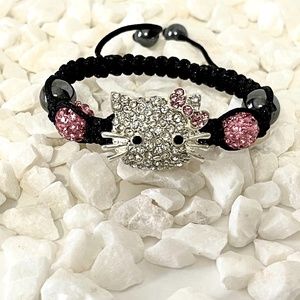 Kitty Cat braded bracelet.